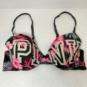 PINK Victoria’s Secret Bra 36B Wear Everywhere T-shirt Lightly Lined